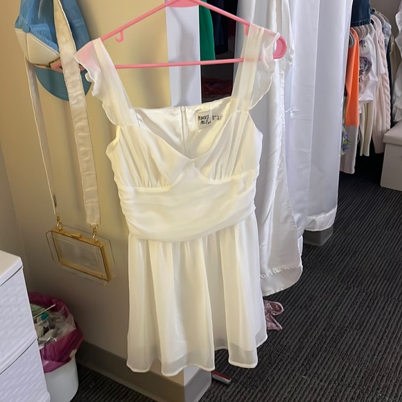 Princess Polly Dresses Princess Polly White Mini Dress Poshmark